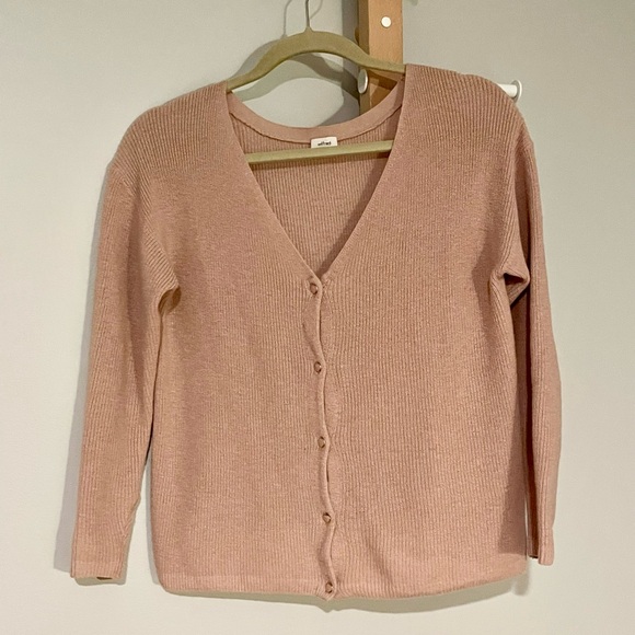 Aritzia Wilfred Front to Back Cardigan in Dusty Rose XS - Picture 9 of 9